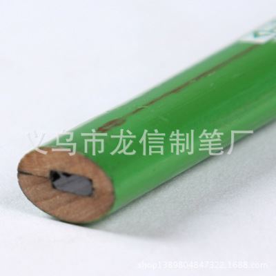 木工笔 义乌厂家生产7寸椭圆木工笔 木工用铅笔 定做logo原始图片3