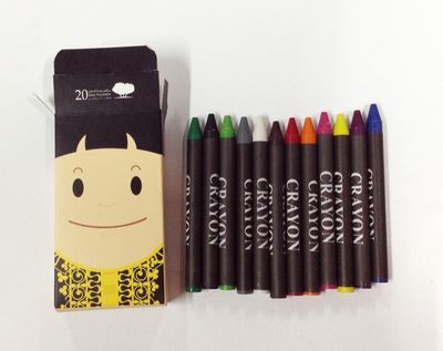 油画棒/蜡笔 厂家供应绘图油画棒  3.5寸12色蜡笔 学生用品百货现货批发