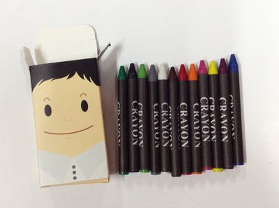 油画棒/蜡笔 厂家供应绘图油画棒  3.5寸12色蜡笔 学生用品百货现货批发