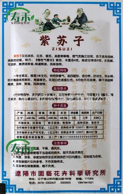 【保健野菜】 紫苏子 紫苏种子 赤苏 红苏 香苏种子 一年生草本 中药材种子 5g