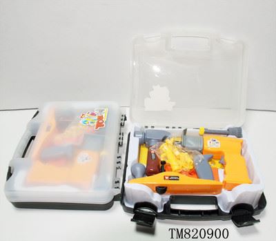 爆款畅销 热销儿童过家家玩具男孩仿真电动维修工具箱 TM820900