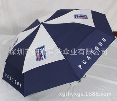 三折伞 厂家直销自动开双层伞 防风伞 广告伞 设计雨伞