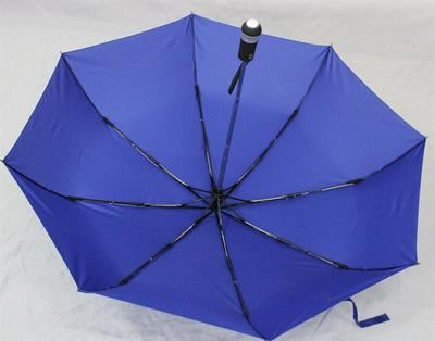 三折伞 时尚热销雨伞 三折LED发光伞手电筒伞广告礼品伞原始图片3