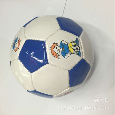 足球新 厂家直销 2号机缝足球 PU/PVC 卡通足球 幼儿园儿童 礼品促销足球