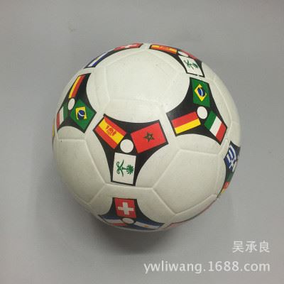足球新 tj 厂家直销 5号橡胶光面足球 中小学生比赛专用足球